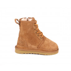 UGG Kids Harkley Boots Chestnut