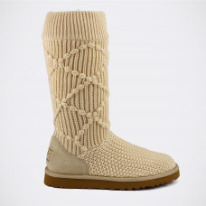 UGG Classic Argyle Knit Cream