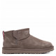 Мужские UGG Mens Classic Ultra Mini Zip Smoke