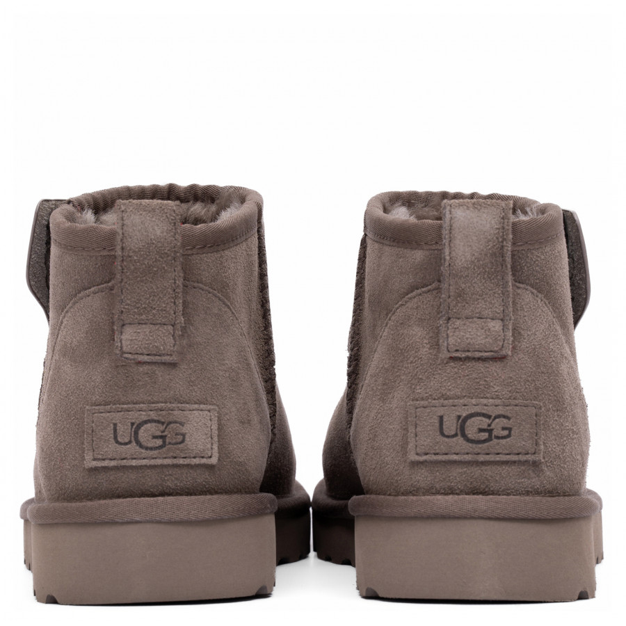 Мужские UGG Mens Classic Ultra Mini Zip Smoke