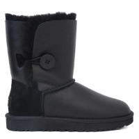 Bailey Button Metallic Black