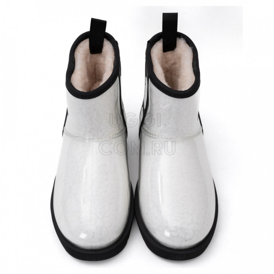 Женские UGG Classic Clear Mini White Black