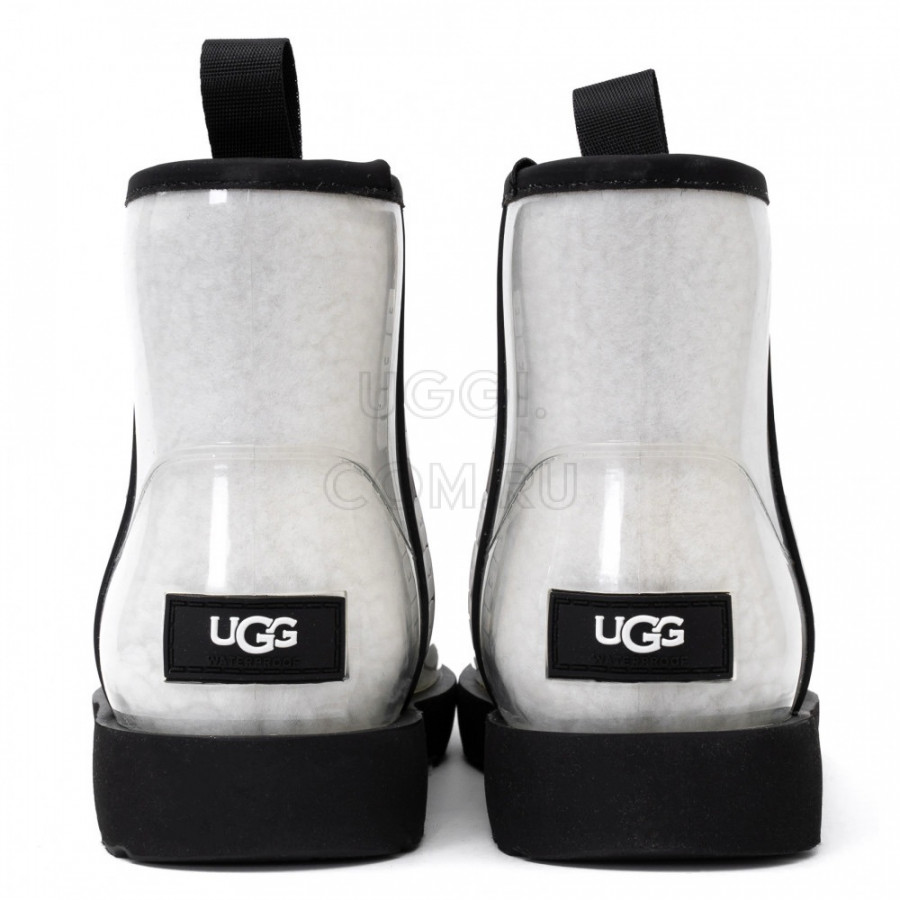 Женские UGG Classic Clear Mini White Black