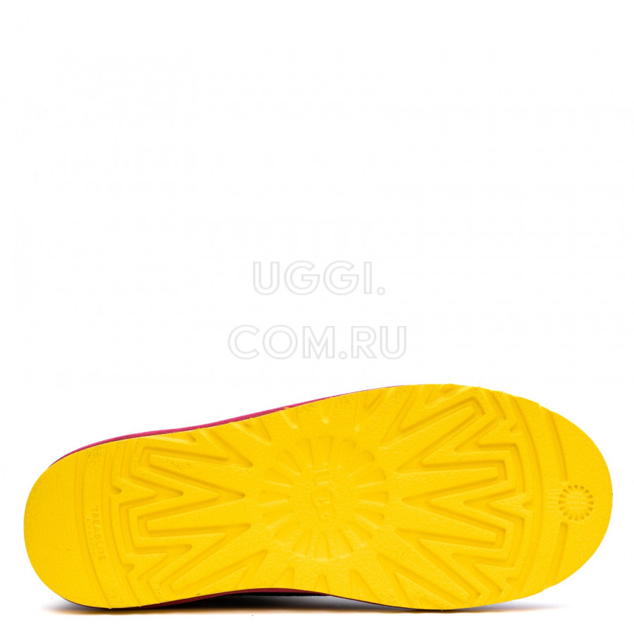 Женские UGG Classic Mini II Black-Yellow