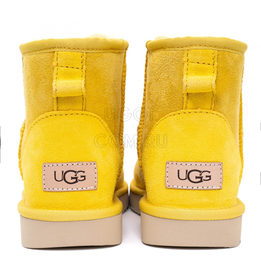 Женские UGG Classic Mini II Yellow