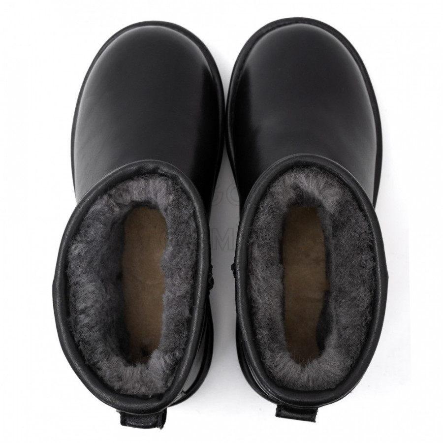 Женские UGG Classic Mini Leather Black