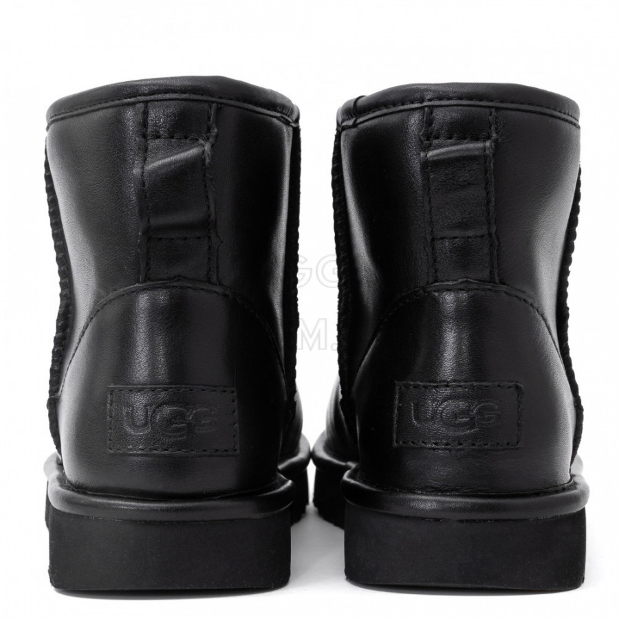 Женские UGG Classic Mini Leather Black