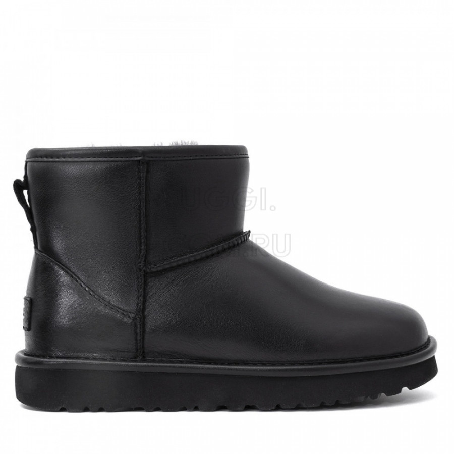 Женские UGG Classic Mini Leather Black