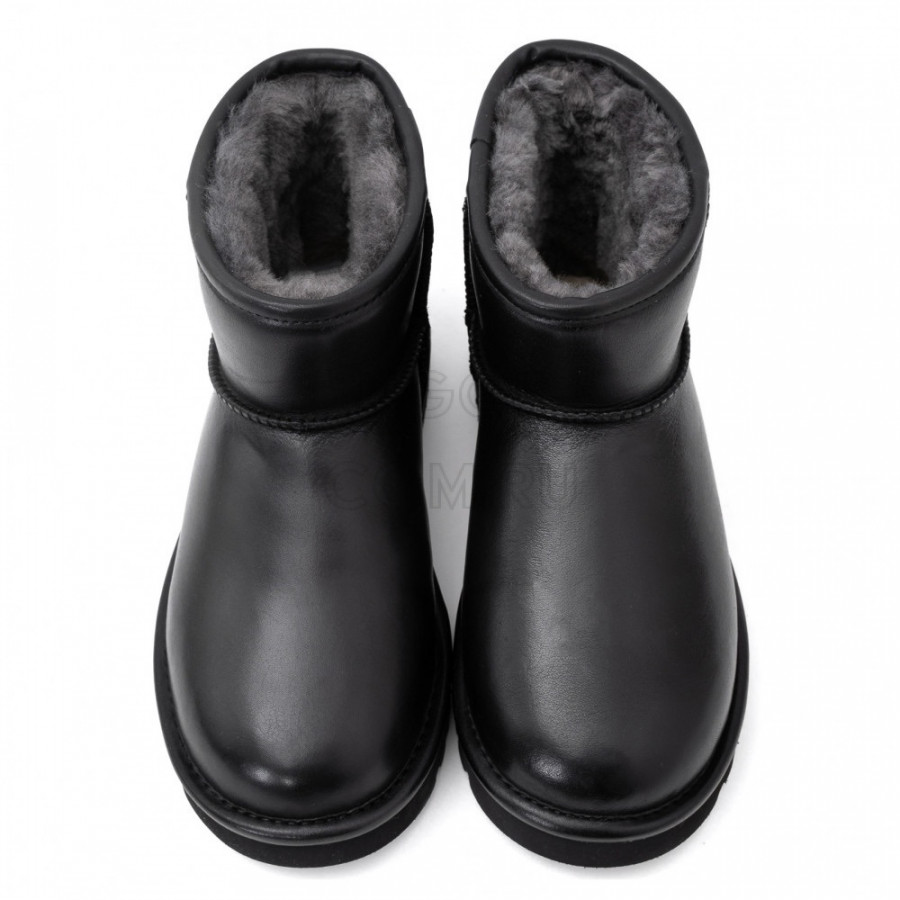Женские UGG Classic Mini Leather Black