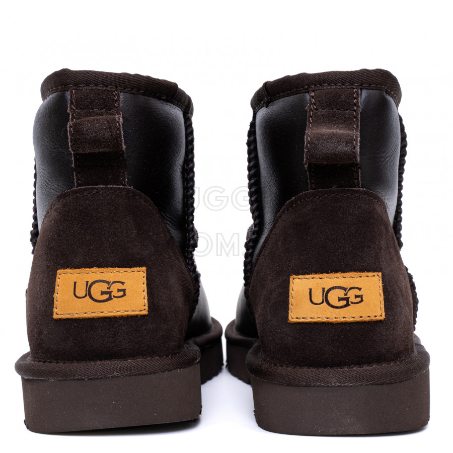 Женские UGG Classic Mini Metallic Chocolate