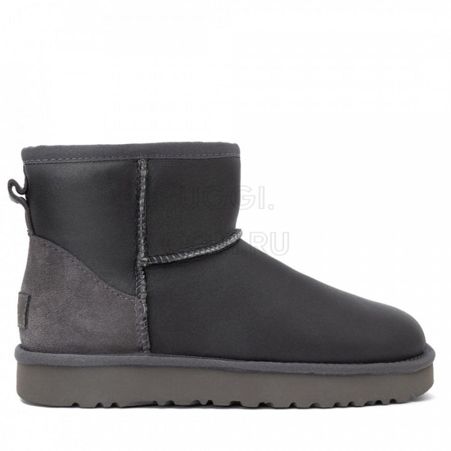Женские UGG Classic Mini Metallic Grey