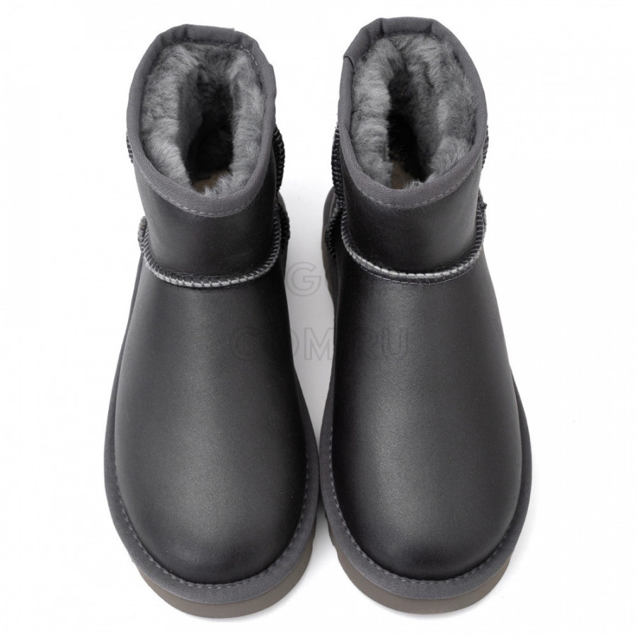 Женские UGG Classic Mini Metallic Grey