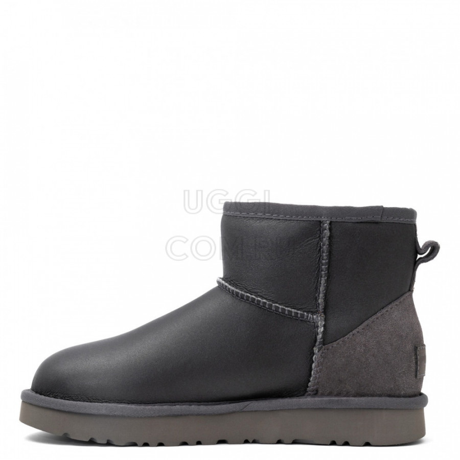 Женские UGG Classic Mini Metallic Grey