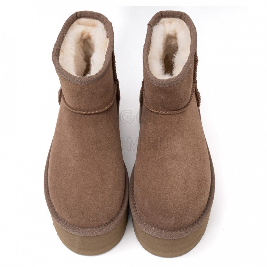 Женские UGG Classic Mini Platform Cappuccino