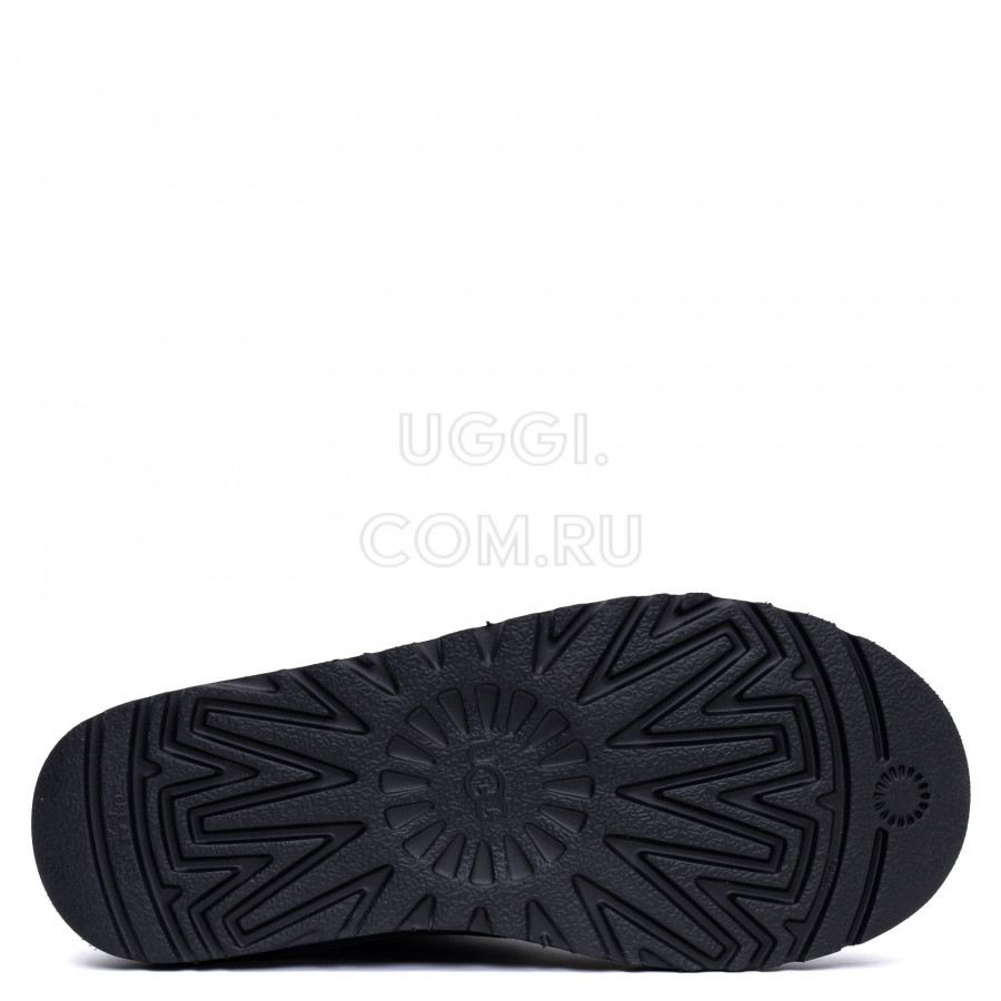 Женские UGG Classic Mini Zip Black