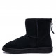 Женские UGG Classic Mini Zip II Black