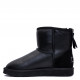 Женские UGG Classic Mini Zip Metallic Black