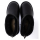 Женские UGG Classic Mini Zip Metallic Black
