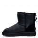 Женские UGG Classic Mini Zip Metallic II Black