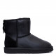 Женские UGG Classic Mini Zip Metallic II Black