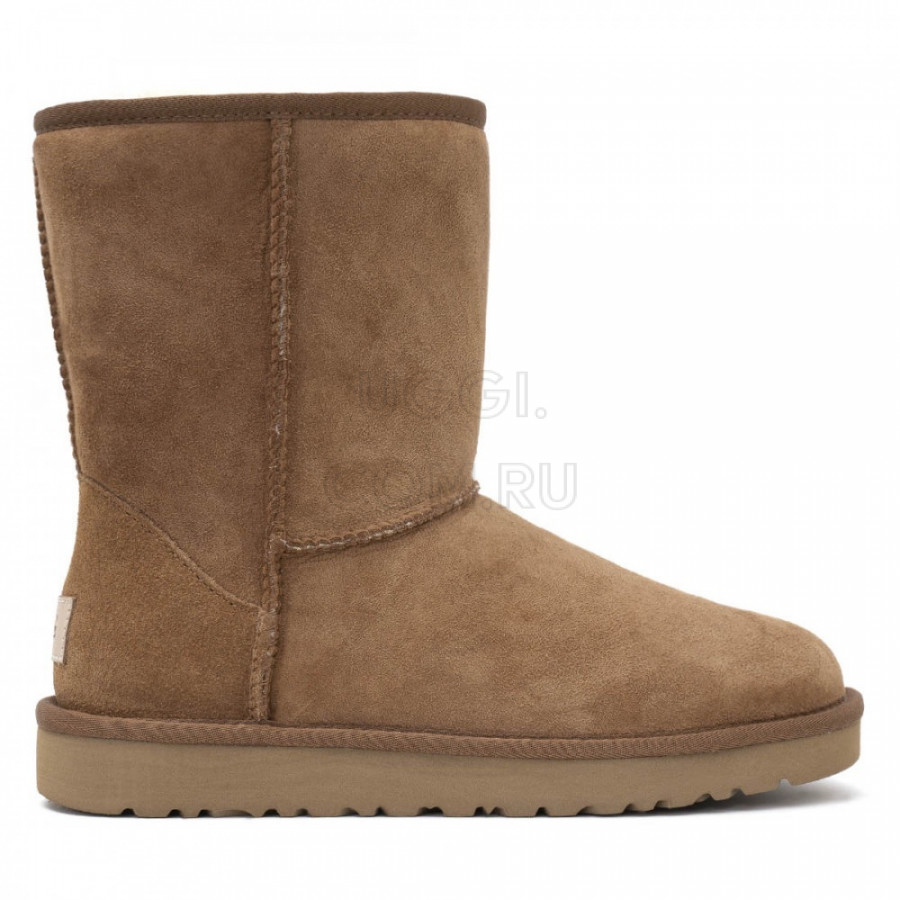 Женские UGG Classic Short II Chestnut