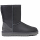 Женские UGG Classic Short Metallic Grey