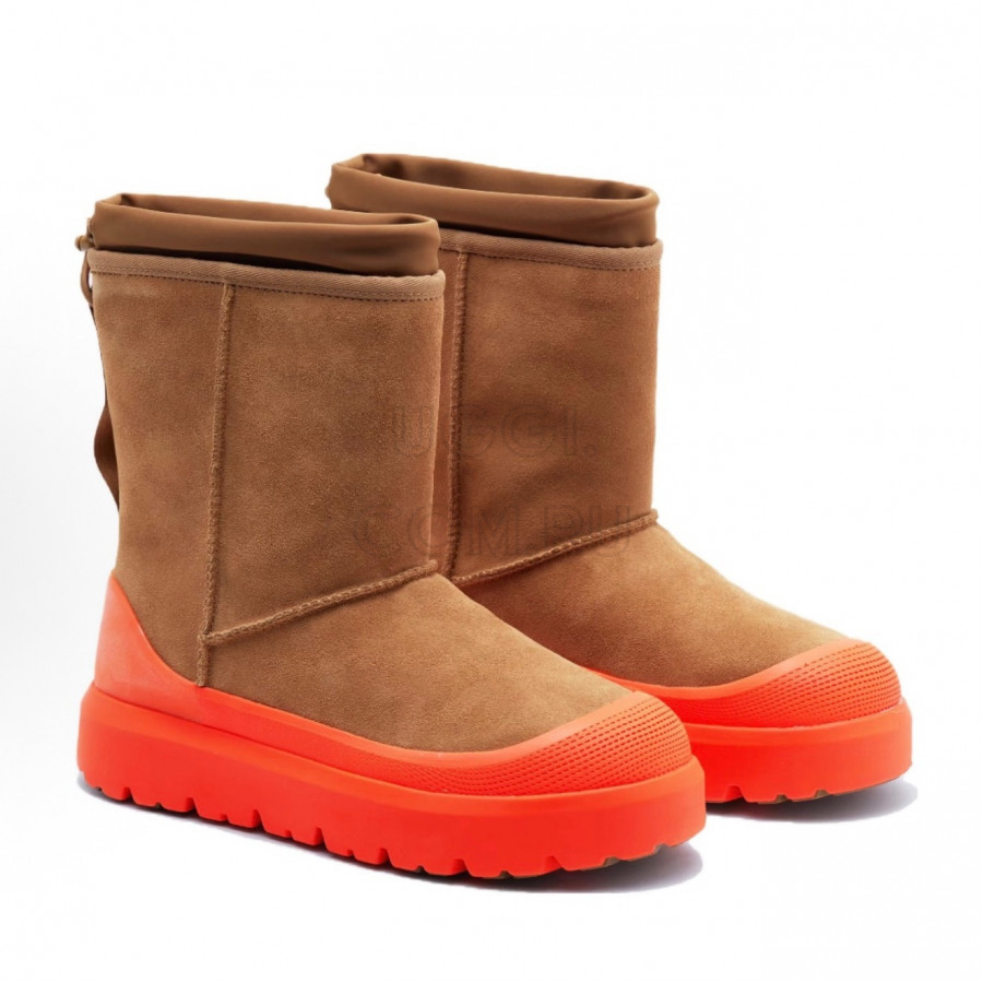 Женские UGG Classic Short Weather Hybrid Orange