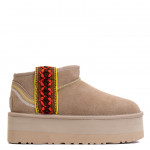 UGG Classic Ultra Mini Braid Platform Sand