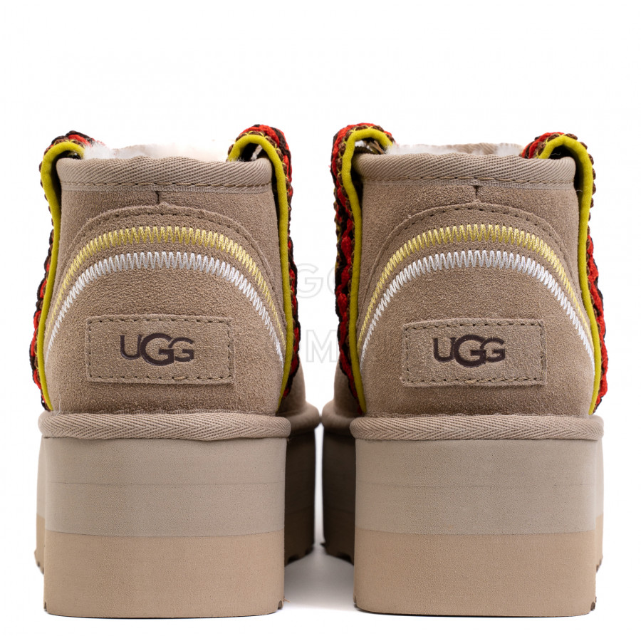 Женские UGG Classic Ultra Mini Braid Platform Sand