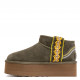 Женские UGG Classic Ultra Mini Braid Platform Burnt Olive