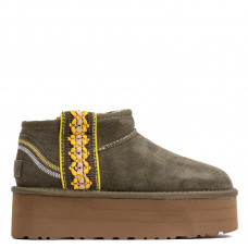 Classic Ultra Mini Braid Platform Burnt Olive
