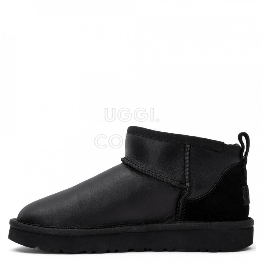 Женские UGG Classic Ultra Mini Metallic Black