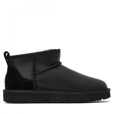 UGG Classic Ultra Mini Metallic Black