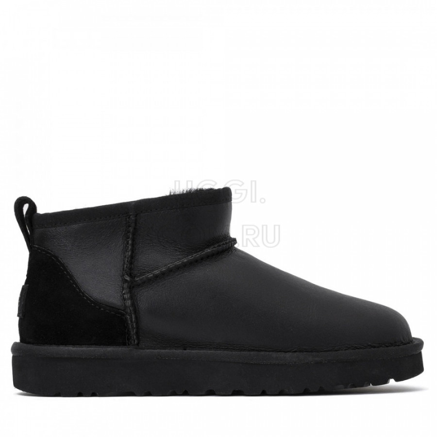 Женские UGG Classic Ultra Mini Metallic Black