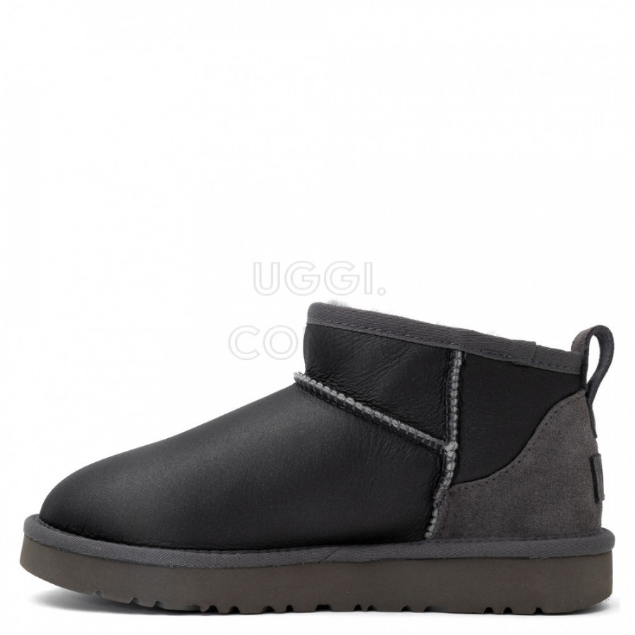 Женские UGG Classic Ultra Mini Metallic Grey