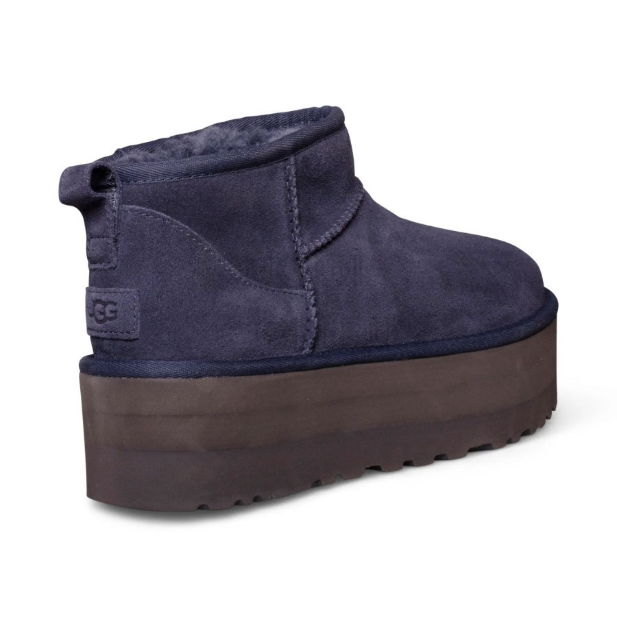 Женские UGG Classic Ultra Mini Platform Eve Blue