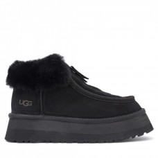 Funkette Platform Boots Black