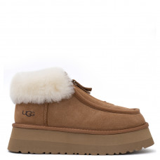 Funkette Platform Boots Chestnut
