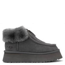 Funkette Platform Boots Grey