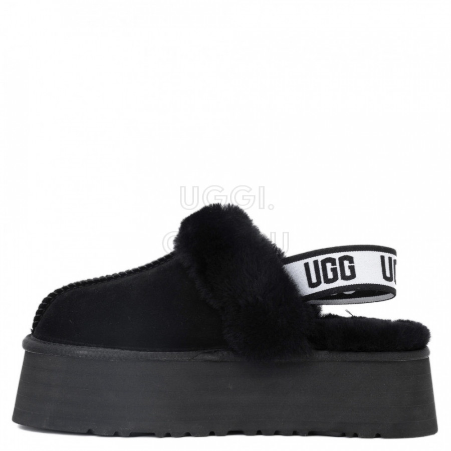 Женские UGG Funkette Suede Platform Black