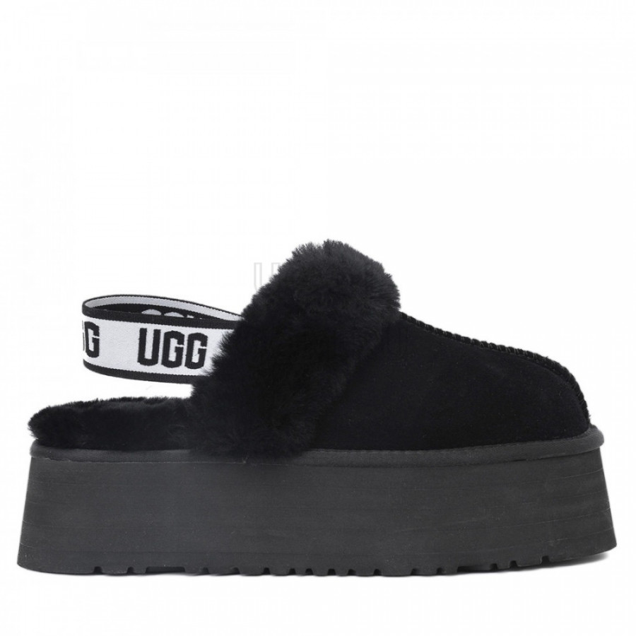Женские UGG Funkette Suede Platform Black