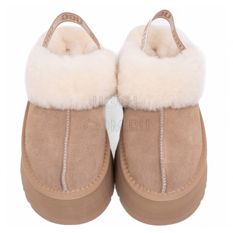 Женские UGG Funkette Suede Platform Sand