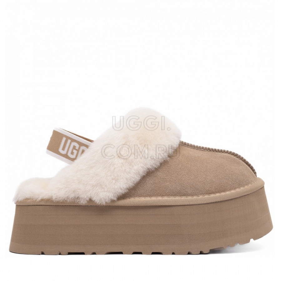 Женские UGG Funkette Suede Platform Sand