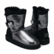 UGG Kids Bailey Button I Do Black