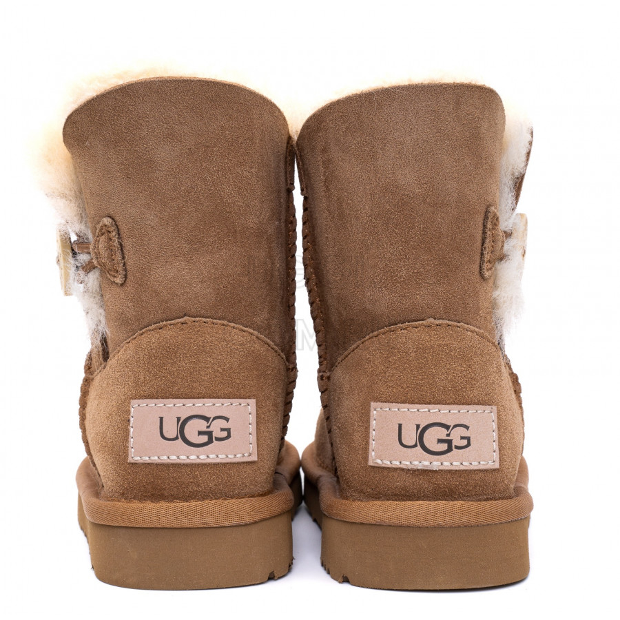Детские UGG Kids Bailey Button II Chestnut
