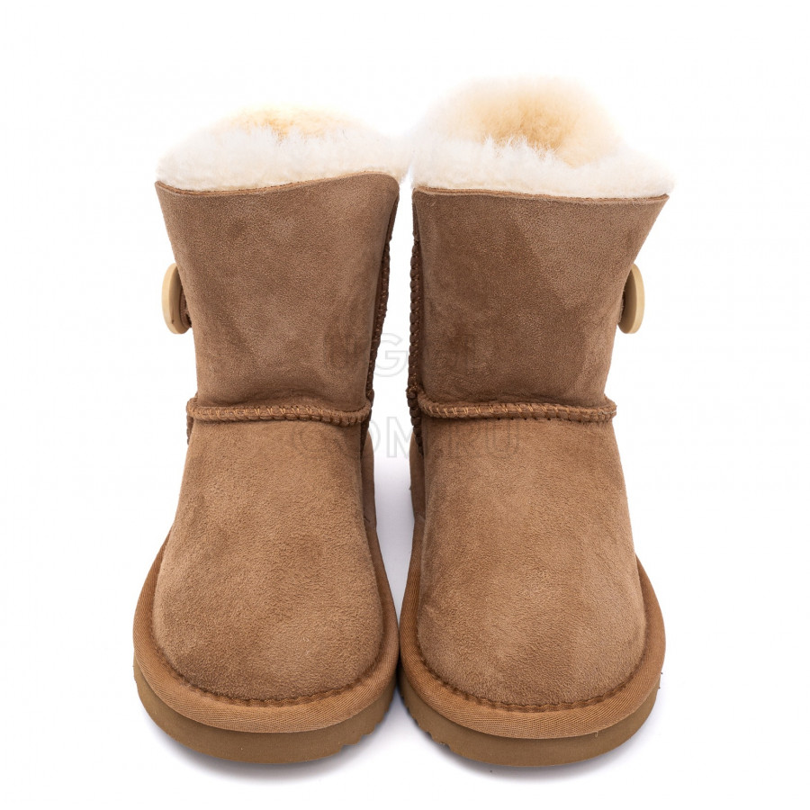 Детские UGG Kids Bailey Button II Chestnut