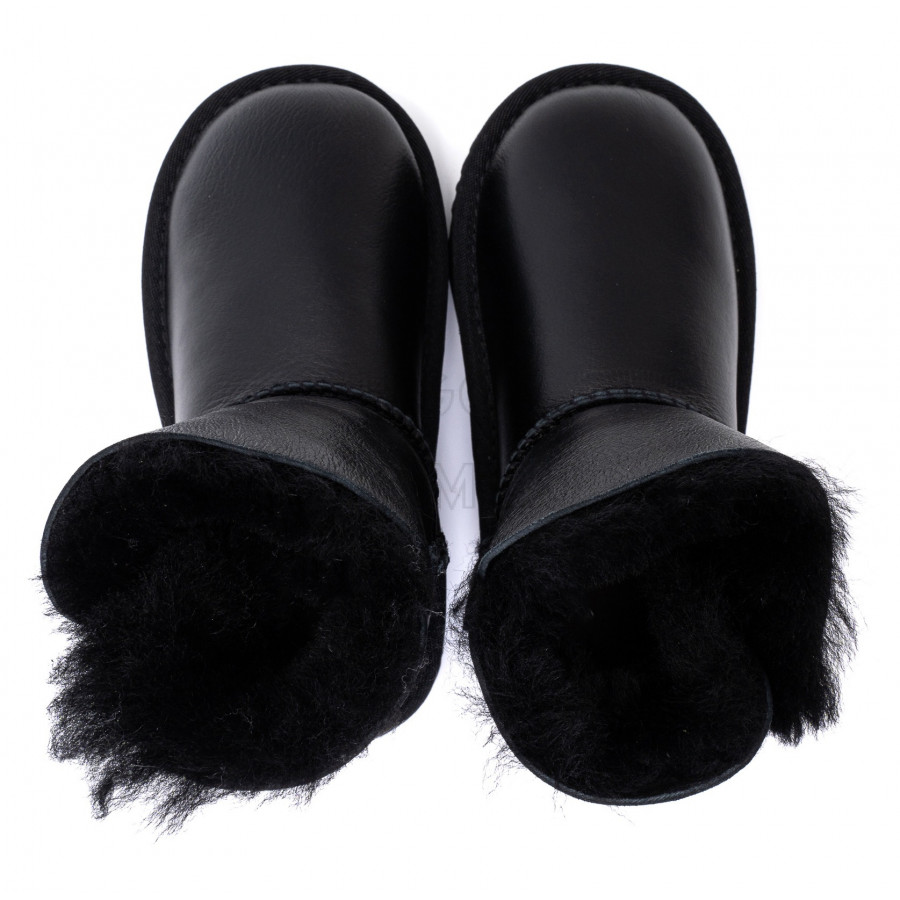 Детские UGG Kids Bailey Button Metallic Black