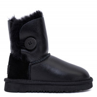 Kids Bailey Button Metallic Black