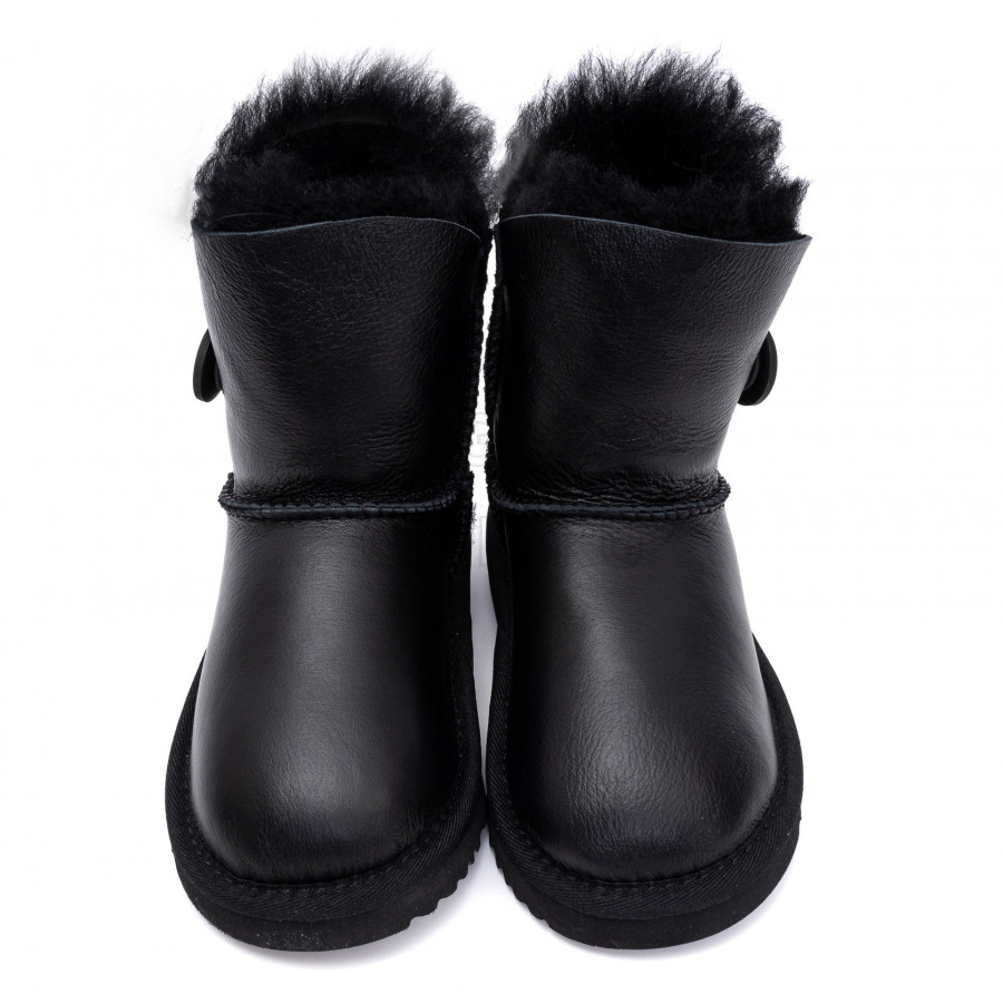 Детские UGG Kids Bailey Button Metallic Black