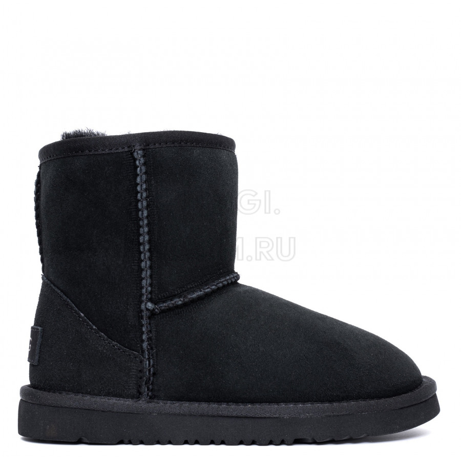 Детские UGG Kids Classic Short II Black